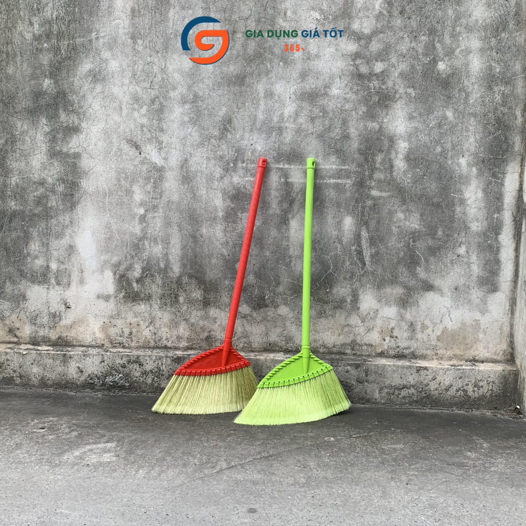 Chổi chít quét nhà lông cước mềm, chổi cước nhựa quét nhà siêu sạch, siêu bền dễ quét