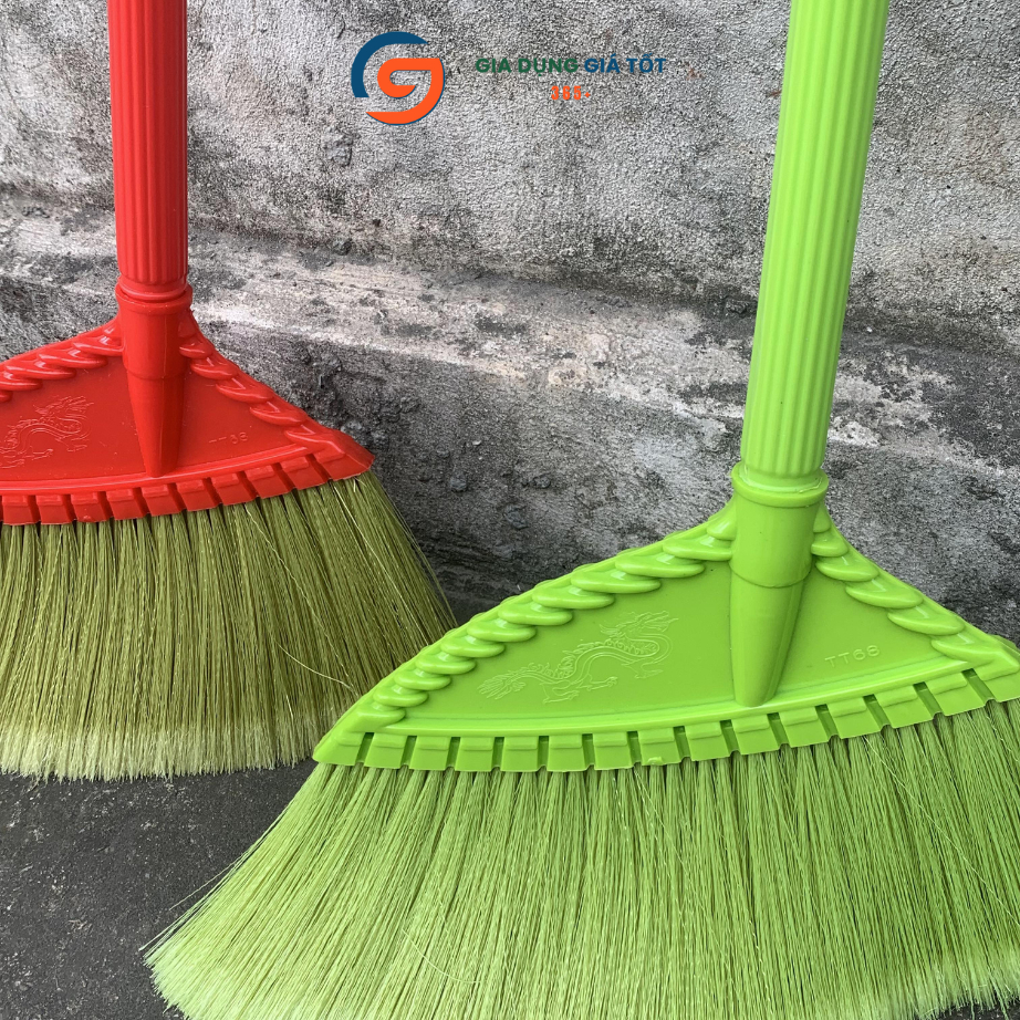 Chổi chít quét nhà lông cước mềm, chổi cước nhựa quét nhà siêu sạch, siêu bền dễ quét