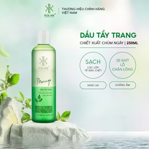 Dầu Tẩy Trang KOLAN 250ml, Chiết Xuất Chùm Ngây, Làm Sạch, Dưỡng Ẩm, Mịn Màng