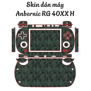 Skin dán máy Anbernic RG 40XX H/ Miếng dán 3M vân nổi chống trơn trượt, dễ dán, nhiều mẫu