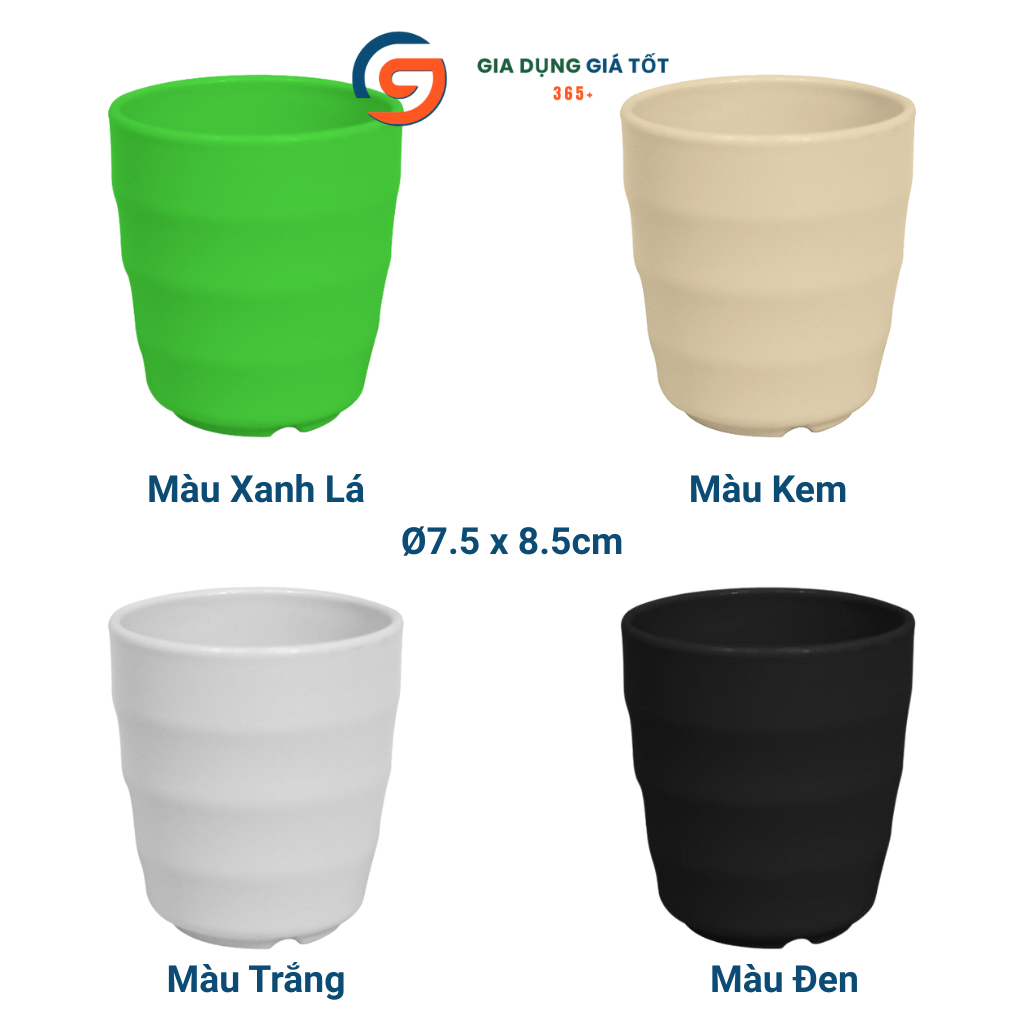 Cốc nhựa phíp nhám vằn hình lượn sóng cao cấp nhựa Song Long hàng dày