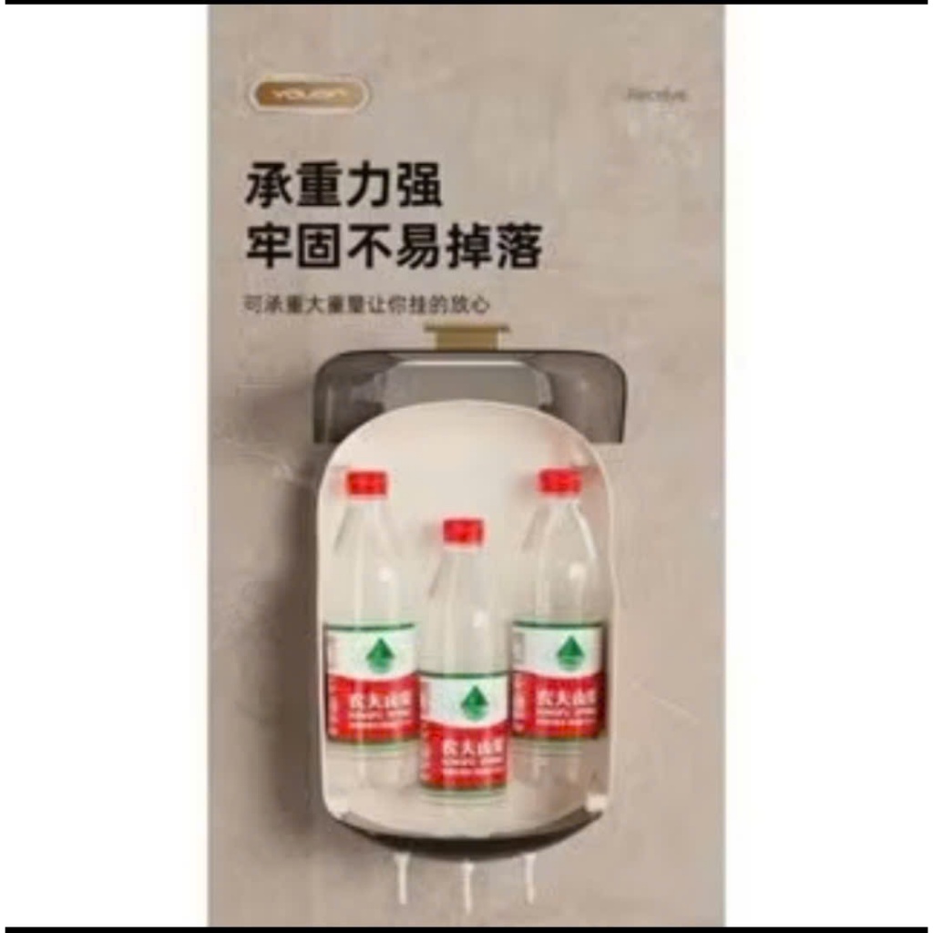 Hộp đựng đũa muỗng treo tường KaCoo thoáng khí ngăn ẩm mốc, Ống đựng đũa có nắp đậy chống côn trùng tích hợp móc treo