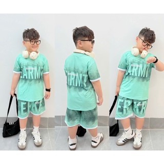 Đồ bộ mặc nhà cho bé trai bộ đồ thời trang đường An Kids phố thun lạnh in 3D màu sắc đẹp và thoáng mát