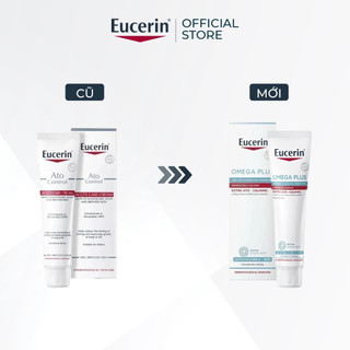 (TEM CÔNG TY) Kem dưỡng dành cho da khô ngứa & kích ứng Eucerin Omega Plus Extra Ato-Calming 40ml