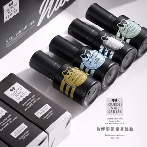 OUBOLI Base top chính hãng (20ml) - Sơn gel liên kết và top phủ bóng chuyên dụng làm nail