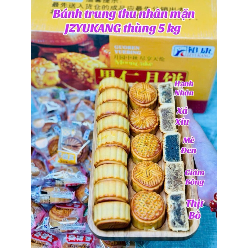 Sỉ thùng bánh trung thu mini mix 18-20 vị