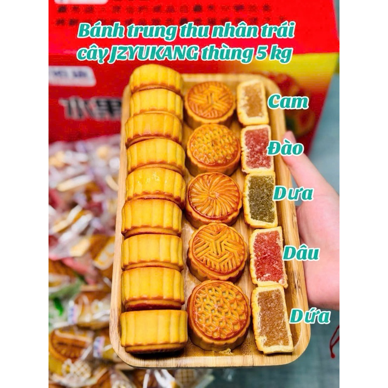 Sỉ thùng bánh trung thu mini mix 18-20 vị