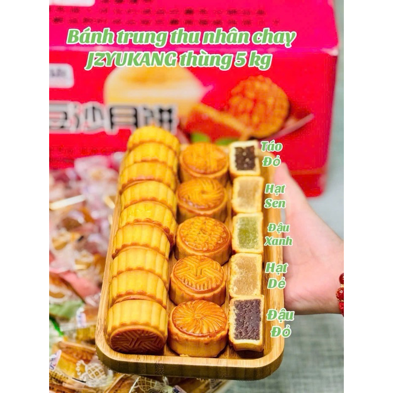Sỉ thùng bánh trung thu mini mix 18-20 vị