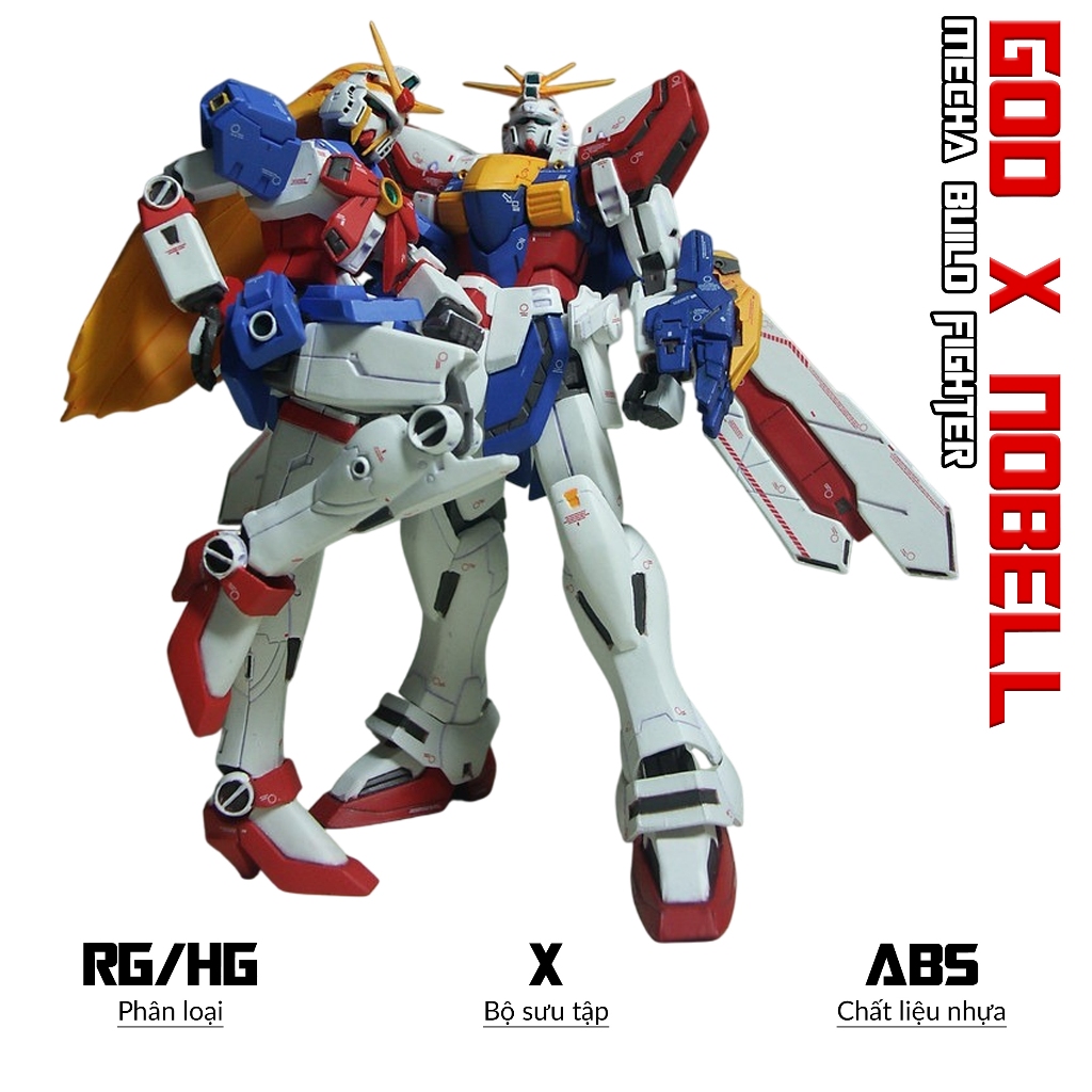 Mô hình HG Nobell X God, 1/144 Mecha, Đồ chơi lắp ráp nhựa | Shopee ...