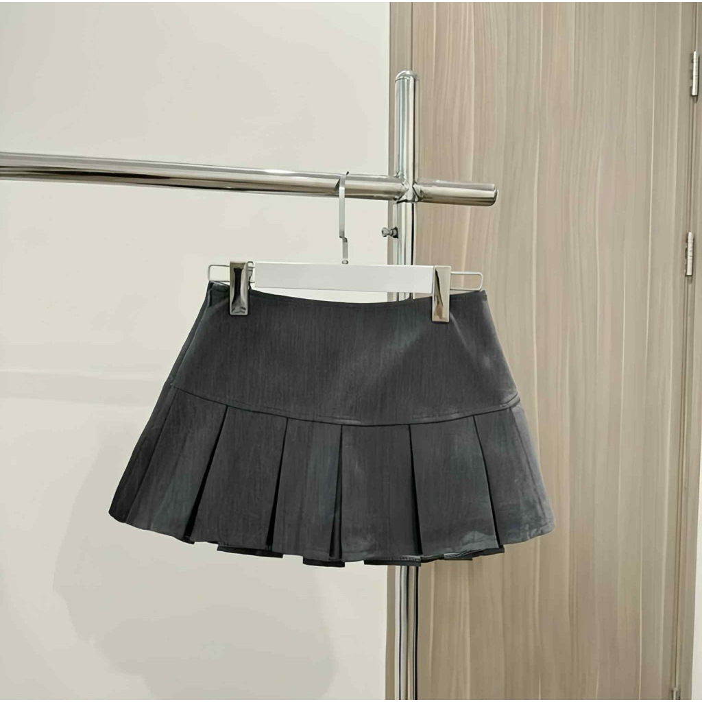 CHÂN VÁY NỮ XẾP LY CẠP TRỄ DÁNG NGẮN FROM ĐẸP Có Quần Bảo Hộ - Thảo.Clothing S202