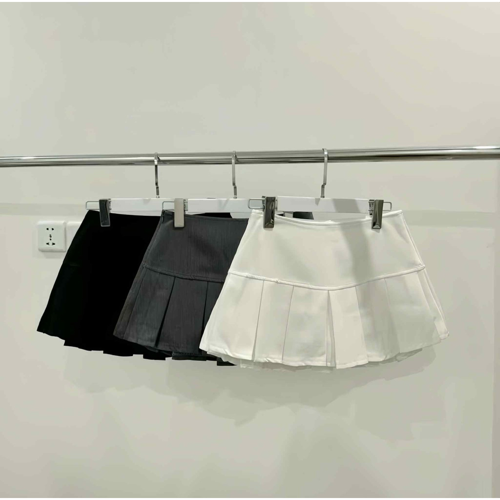 CHÂN VÁY NỮ XẾP LY CẠP TRỄ DÁNG NGẮN FROM ĐẸP Có Quần Bảo Hộ - Thảo.Clothing S202