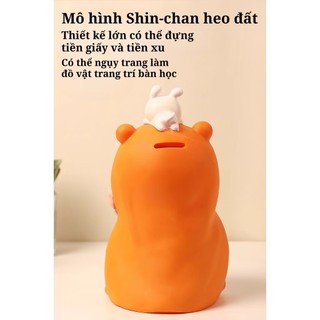 Heo Tiết Kiệm Hoạt Hình Shin-chan - Ống Tiết Kiệm Cho Bé Siêu Dễ Thương, Siêu Đáng Yêu Cho Fan Cậu Bé Bút Chì