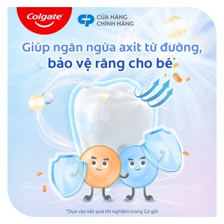 [Livestream] Bộ 2 kem đánh răng Colgate vòi nhấn thông minh Fluffy hương dâu dành cho bé 85g/ống