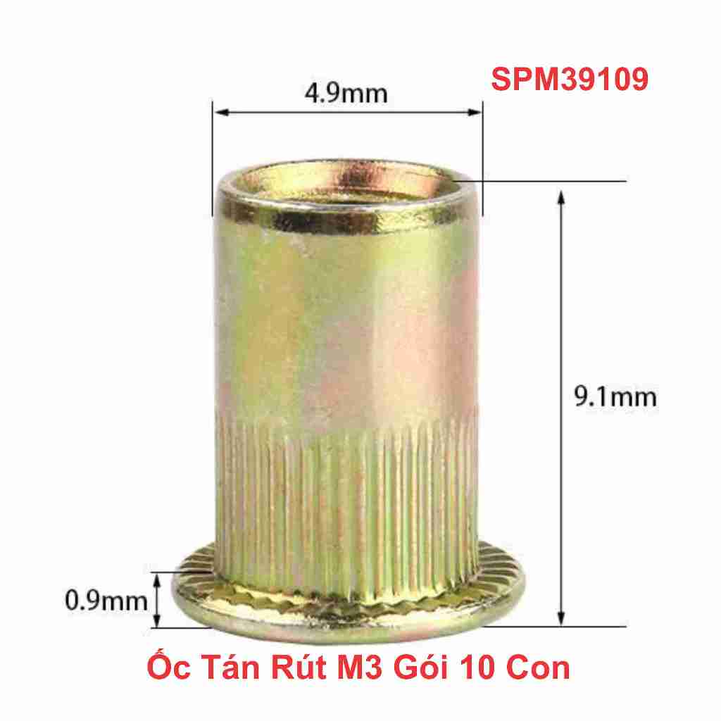Ốc Tán Rút M3 Gói 10 Con | Shopee Việt Nam