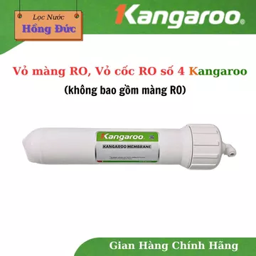 Vỏ màng RO, Vỏ cốc RO số 4 Kangaroo (không bao gồm màng RO)
