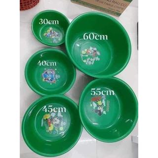 Set 5 chậu nhựa Gia Long đa năng 30-60cm