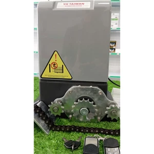 Motor cổng lùa tự động 220V Dùng xích không cần ray, tải trọng tối đa 800kg , cổng rộng dưới 6m