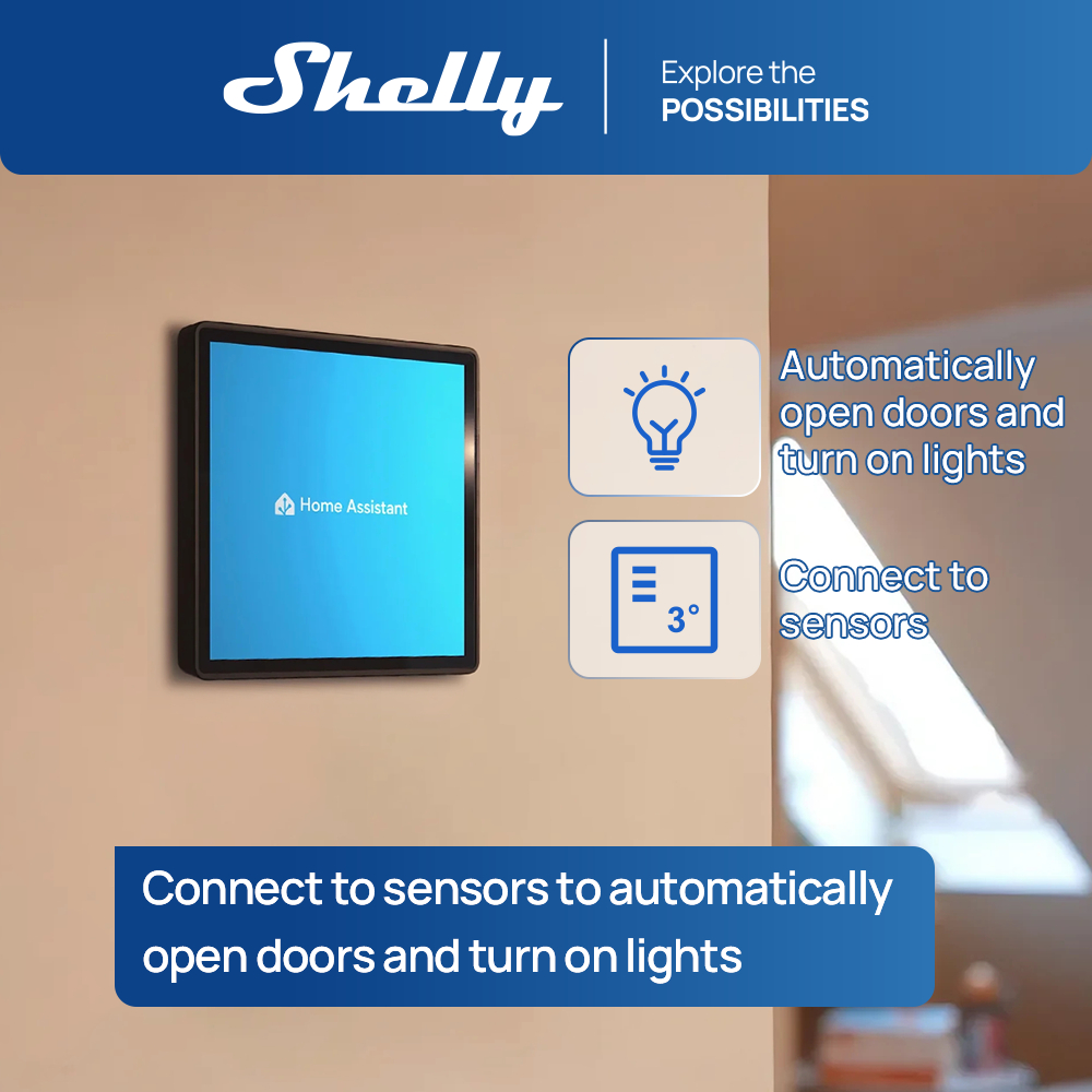 Shelly 1 Mini Gen3 8A Công tắc rơle WiFi thông minh Mini Model Max 8A/240 VAC 5A/30 VDC