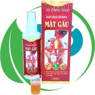 Combo 5 Hộp (Đỏ) Xịt Xương Khớp Dây Đau Xương Mật Gấu - Mekong - Bidopharma - Vitamin Phục Hồi