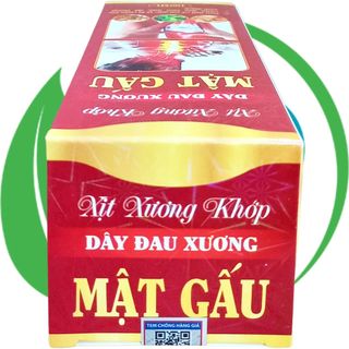 Combo 5 Hộp (Đỏ) Xịt Xương Khớp Dây Đau Xương Mật Gấu - Mekong - Bidopharma - Vitamin Phục Hồi
