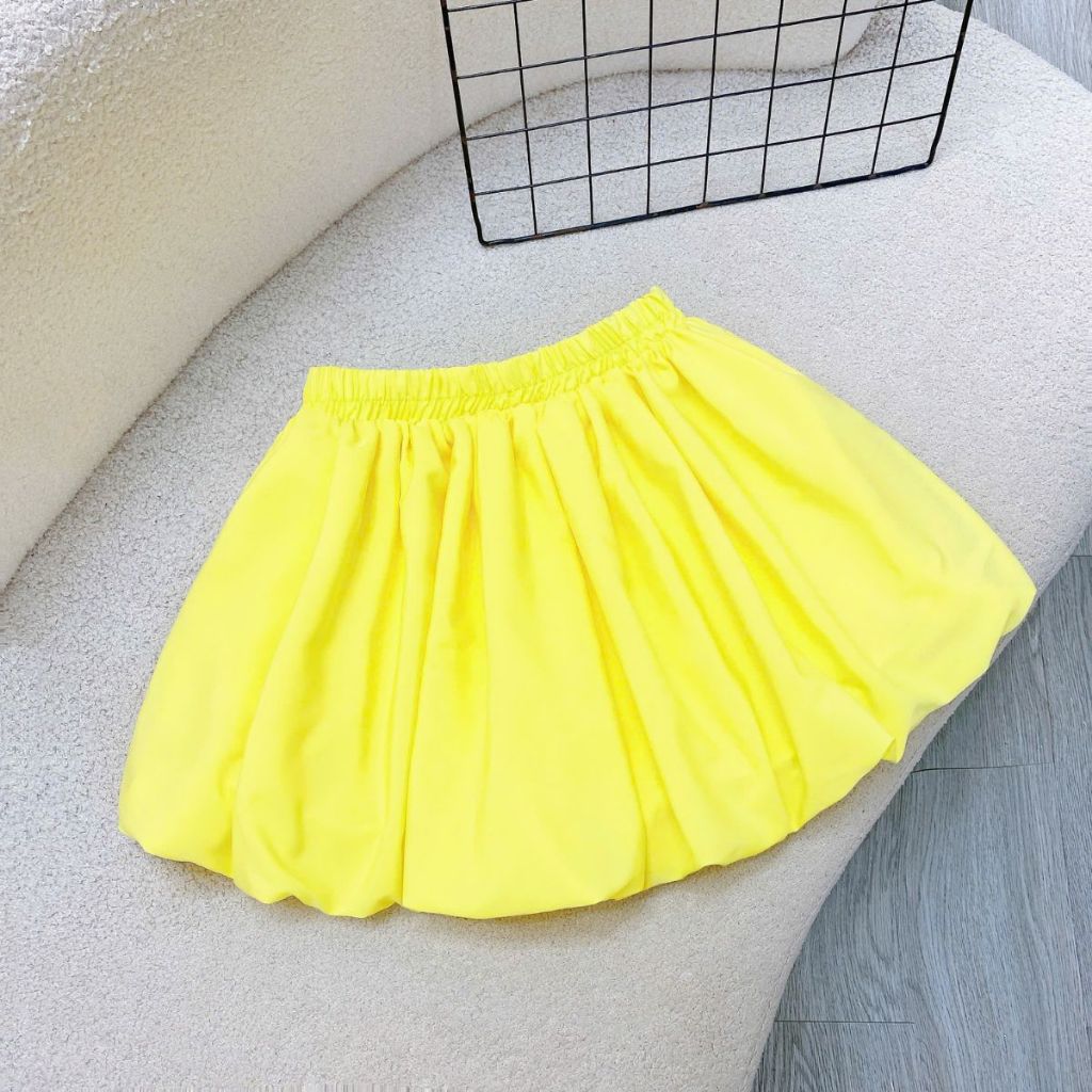 Chân Váy Bí Bigsize Nữ Vải Lụa Chéo Mềm Mại Bồng Xinh Xắn Cho Các Nàng Chubby 50-100kg CV413