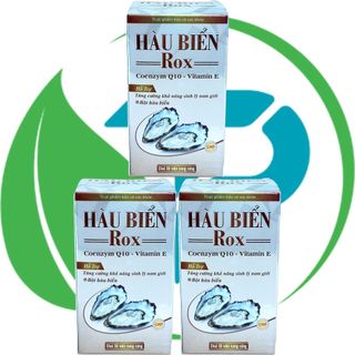 Combo 3 Hộp Hàu Biển Rox Trắng - Rostex - Vinaphar - Vitamin Phục Hồi
