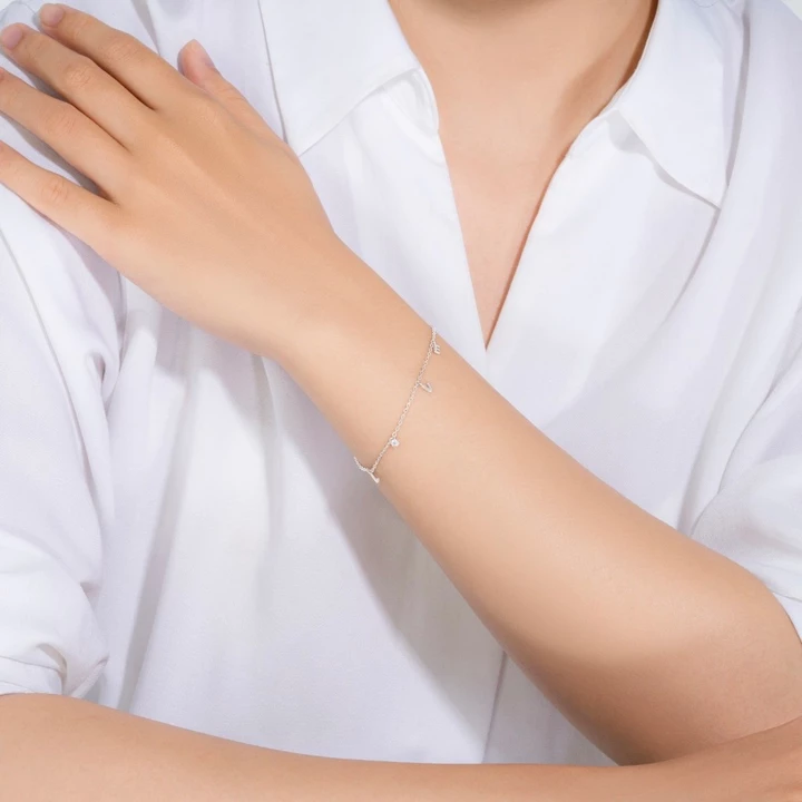 Lắc Tay Vàng Tây 10k LLF66 Huy Thanh Jewelry