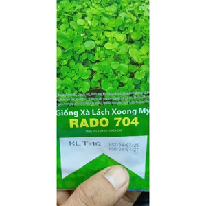 Hạt Giống Xà Lách Xoong ( 1gr) Rau Ăn Lá Rạng Đông RADO 704, Nảy Mầm Nhanh, Mạnh, Date luôn mới