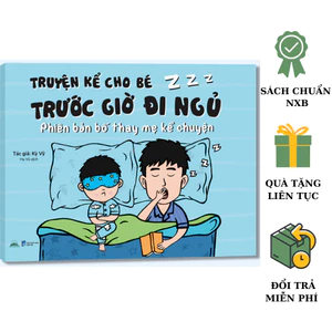 Sách - Truyện Kể Cho Bé Trước Giờ Đi Ngủ - Phiên Bản Bố Thay Mẹ Kể Chuyện - NXB Dân Trí