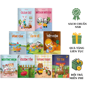 Sách - Gieo Mầm Tính Cách Cho Bé - Combo 9 Cuốn - Tiên Phong Books