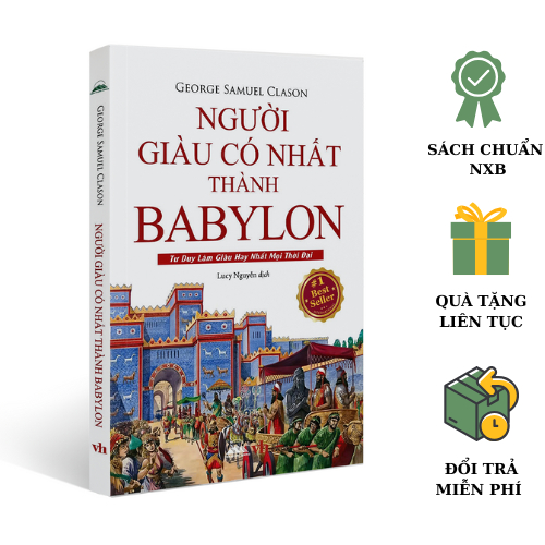 Sách - Người Giàu Có Nhất Thành Babylon (2024)
