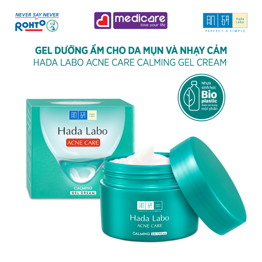 Kem dưỡng dạng gel HADA LABO calming acne care 50g