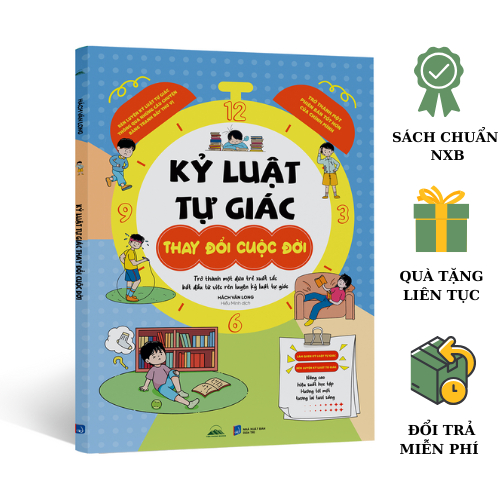 Sách - Kỷ Luật Tự Giác Thay Đổi Cuộc Đời - Trở Thành Một Phiên Bản Tốt Hơn Của Chính Mình - NXB Dân Trí