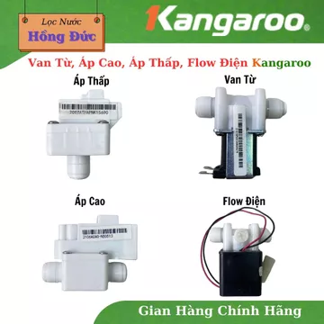 Van Từ, Áp Cao, Áp Thấp, Flow Điện - Dùng Cho Máy Lọc Nước Chính Hãng Kangaroo - Bảo Hành 6 Tháng