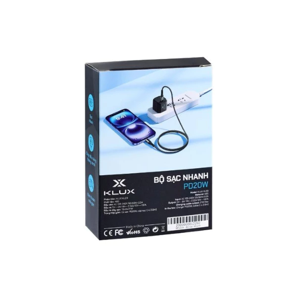Bộ Sạc Nhanh PD20W - Củ Sạc Nhanh 20W, Dây Sạc Nhanh Type C to L 20W, Dây Sạc Type C-C Tối Đa 60W Sạc Chính Hãng – 6