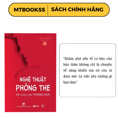 Sách - Nghệ Thuật Phòng The: Để Cuộc Yêu Thăng Hoa - Bí Quyết Giữ Lửa Hôn Nhân Hạnh Phúc