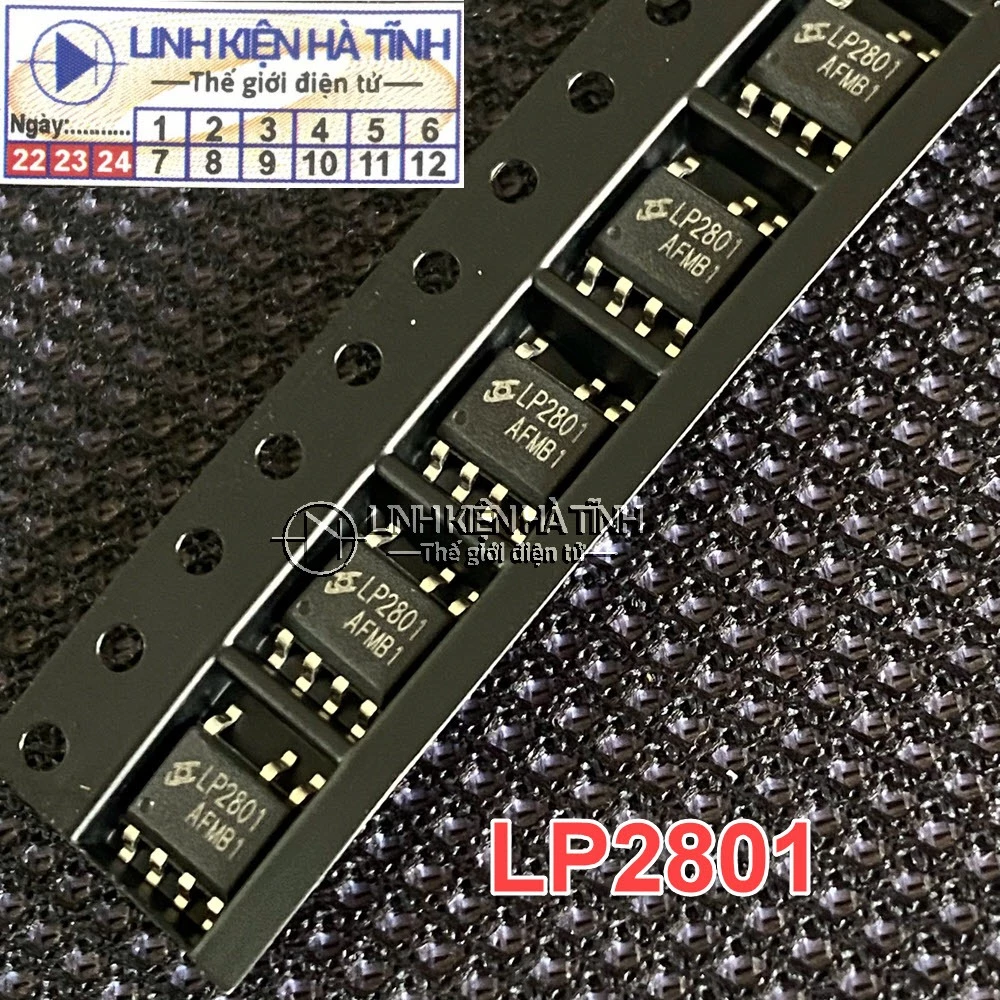  IC nguồn LP2801 LP2801A SOP-7 mới