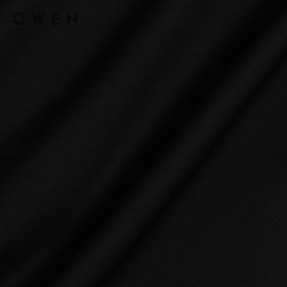 Owen - Áo sơ mi dài tay Regular Fit AR250010DT màu Đen chất liệu Modal