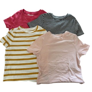 Áo phông cộc tay cho bé vải cotton thấm hút mồ hôi hàng VNXK của OLD NAVY