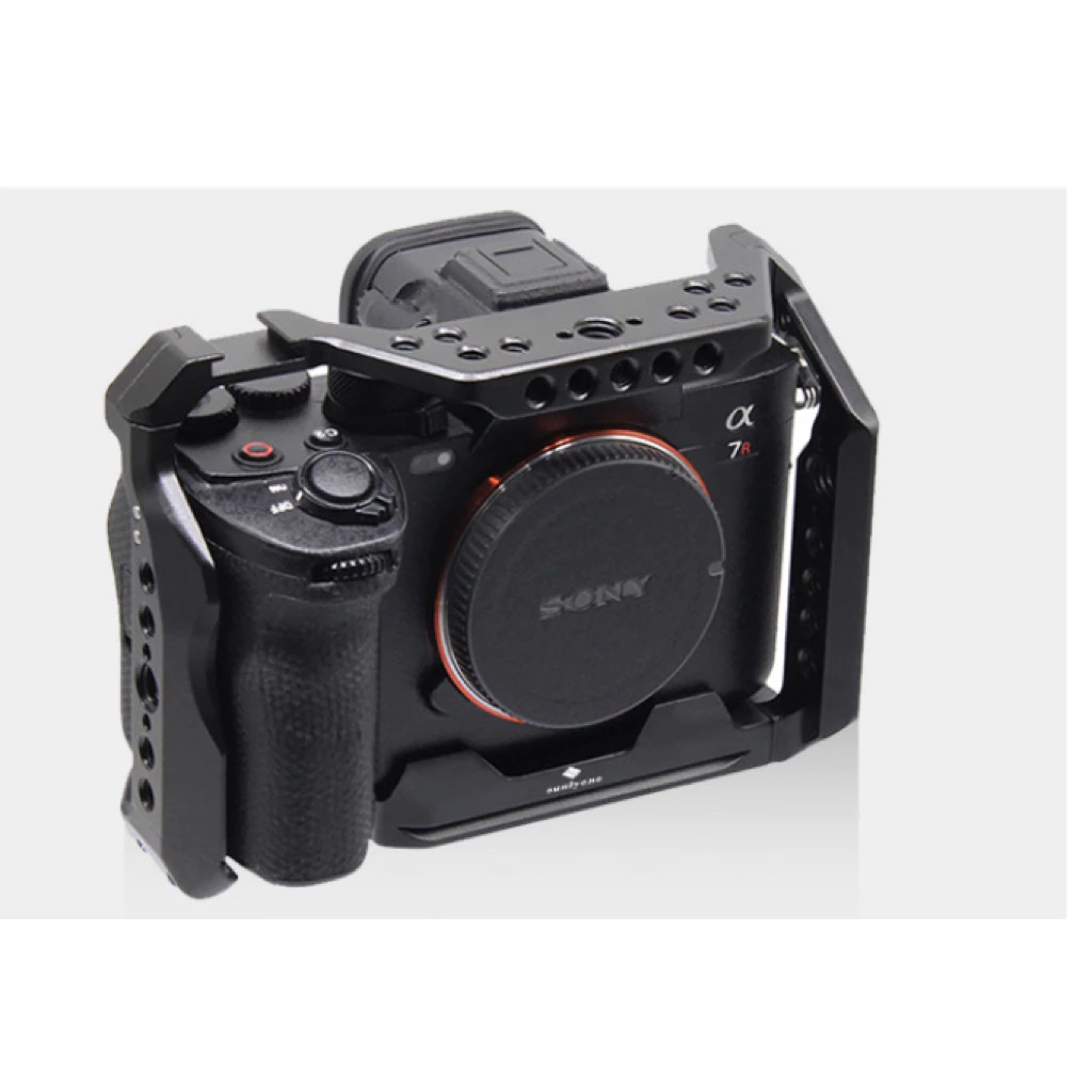 Khung máy ảnh xám titan và đen - Rig Cage Sony A73,A7r3,A7s3,A74,A7r4,A7r5,A9,A92,A1