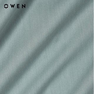Owen - Áo sơ mi dài tay Slim Fit AS250015D màu Xanh bạc hà chất liệu Milk