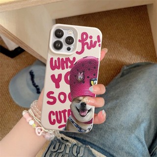 Ốp Lưng iPhone TPU Hoạ Tiết Da Mềm So Cute Chống Sốc, Chống Bẩn Cao Cấp - iP X/XS/11/12/13/14/15/16/17/Plus/Pro/Max/Air