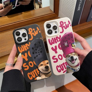 Ốp Lưng iPhone TPU Hoạ Tiết Da Mềm So Cute Chống Sốc, Chống Bẩn Cao Cấp - iP X/XS/11/12/13/14/15/16/17/Plus/Pro/Max/Air