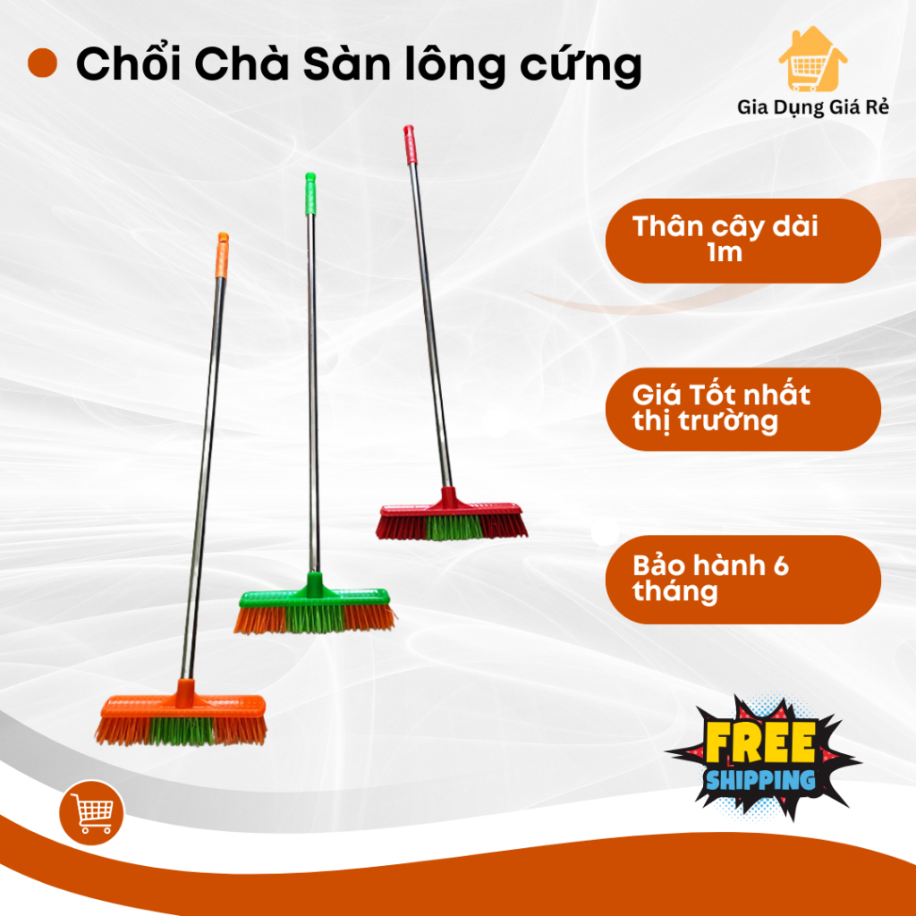 Chổi chà - Giá Tốt, Miễn Phí Vận Chuyển, Đủ Loại | Shopee Việt Nam