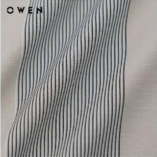 Owen - Áo sơ mi ngắn tay Slim Fit AS250101N màu Hồng nhạt chất liệu Bamboo poly