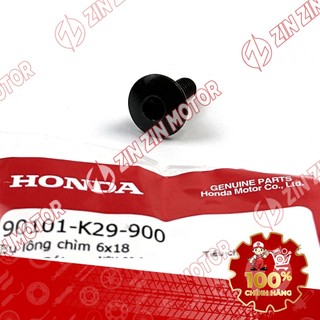 Bu Lông Chìm 6x18 Sử Dụng Chung Cho Nhiều Xe Honda 90101-K29-900 Chính Hãng - ZZM