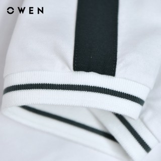 Owen - Áo T-shirt Relaxfit TSN253672 màu Trắng chất liệu CVC Spandex