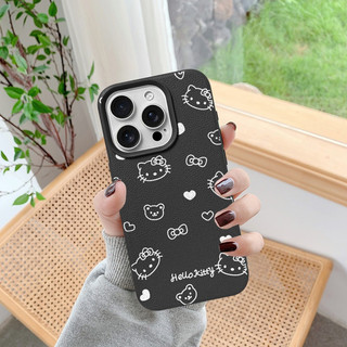Ốp Lưng iPhone TPU Hoạ Tiết Da Mềm Mini Meow Chống Sốc, Chống Bẩn Cao Cấp -iP X/XS/11/12/13/14/15/16/17/Plus/Pro/Max/Air