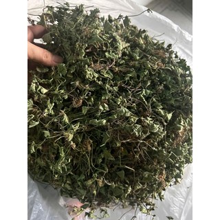 Rau má khô dây nguyên cây - Phơi khô tự nhiên