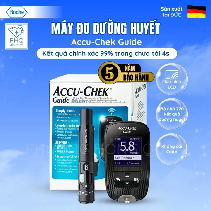 Máy đo đường huyết Accu-Chek Guide
